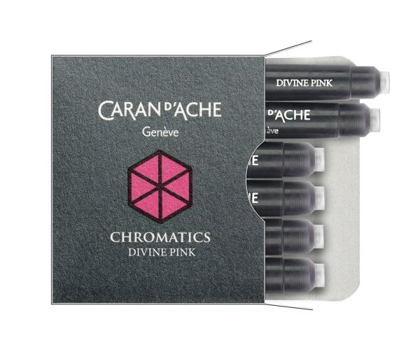 Caran d'ache tintenpatrone 8021.080 divine pink 6 stück - Caran-dache-8021080-7630002329866