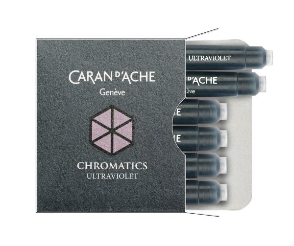 Caran d'ache tintenpatrone 8021.099 ultraviolet 6 stück - Caran-dache-8021099-7630002329873