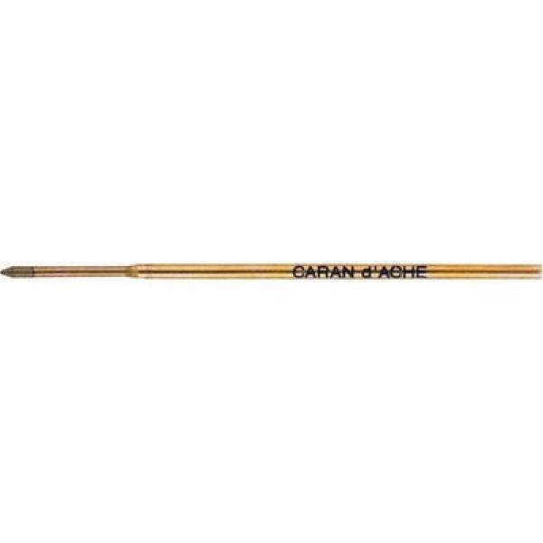 Caran d'ache kugelschreibermine 826/828 m 8328.000 schwarz 6 stück - Caran-dache-8328000-7610186931185