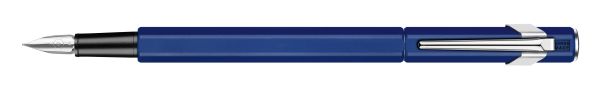 Caran d'ache füllfederhalter 849 m 840.159 saphirblau lackiert - Caran-dache-840159-7630002336437