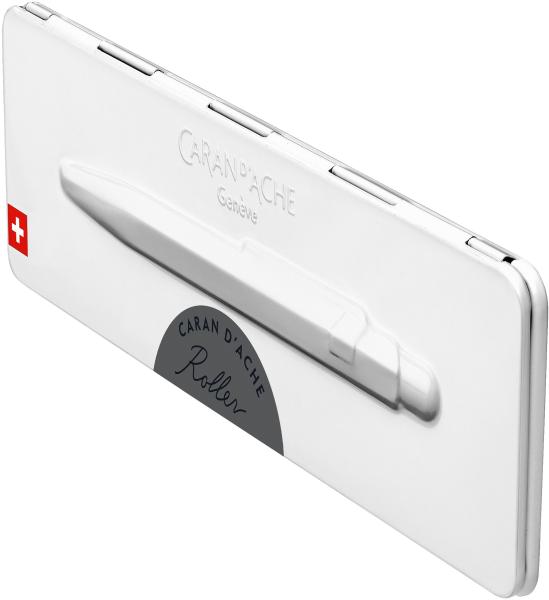 Caran d'ache roller 849 0.7mm 846.595 grau, mit metalletui - Caran-dache-846.595-7630002346313-03.jpg