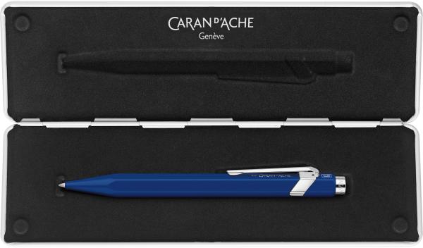 Caran d'ache roller 849 0.7mm 846.659 blau, mit metalletui - Caran-dache-846.659-7630002346337-02.jpg