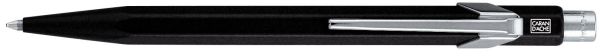 Caran d'ache kugelschreiber 849 metall 849.009 schwarz, refill, schrift blau - Caran-dache-849009-7610186029028