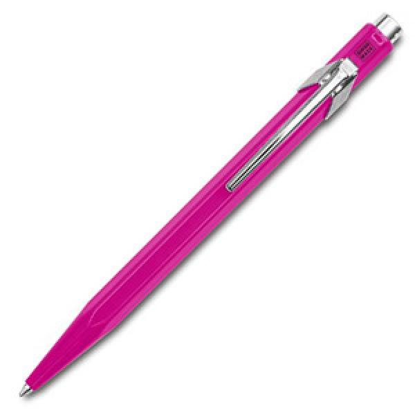 Caran d'ache kugelschreiber 849 metall 849.090 rosa, refill, schrift blau - Caran-dache-849.090-7610186029097-02.jpg