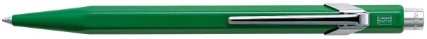 Caran d'ache kugelschreiber 849 metall 849.210 grün, refill, schrift blau - Caran-dache-849210-7610186029165