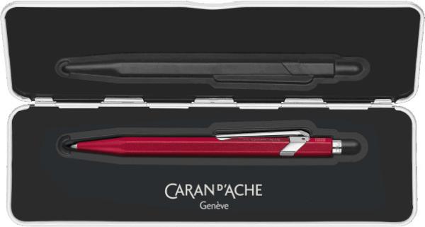 Caran d'ache kugelschreiber 849 colormat-x 849.585 rot, slimpack - Caran-dache-849.585-7630002351706-04.jpg