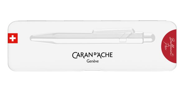 Caran d'ache kugelschreiber 849 colormat-x 849.585 rot, slimpack - Caran-dache-849585-7630002351706