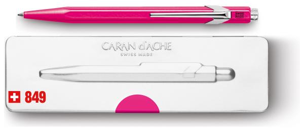Caran d'ache kugelschreiber 849 pop line 849.590 rosa, mit metalletui - Caran-dache-849.590-7630002316798-05.jpg