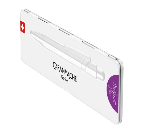 Caran d'ache kugelschreiber 849 colormat-x 849.605 violet, slimpack - Caran-dache-849.605-7630002352048-02.jpg