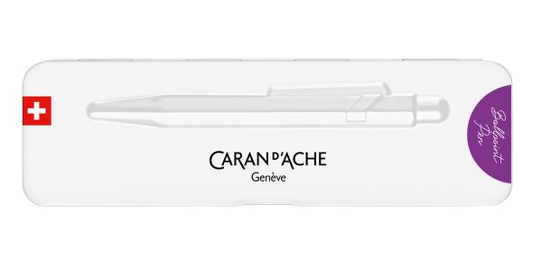 Caran d'ache kugelschreiber 849 colormat-x 849.605 violet, slimpack - Caran-dache-849605-7630002352048