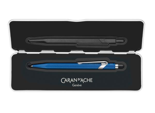 Caran d'ache kugelschreiber 849 colormat-x 849.635 blau, slimpack - Caran-dache-849.635-7630002351829-03.jpg