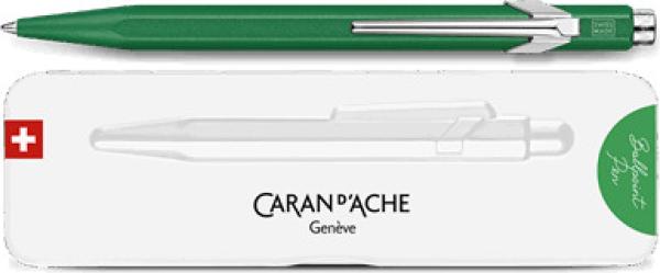 Caran d'ache kugelschreiber 849 colormat-x 849.734 grün, slimpack - Caran-dache-849.734-7630002351942-04.jpg