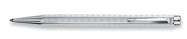 Caran d'ache kugelschreiber ecridor chevron 890.296 rhodiniert - Caran-dache-890296-7610186714818