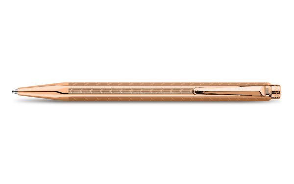 Caran d'ache kugelschreiber ecridor chevron 898.207 roségold - Caran-dache-898207-7630002339834