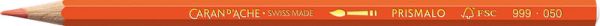 Caran d'ache farbstifte prismalo 3mm 999.050 rotorange - Caran-dache-999050-7610186843112