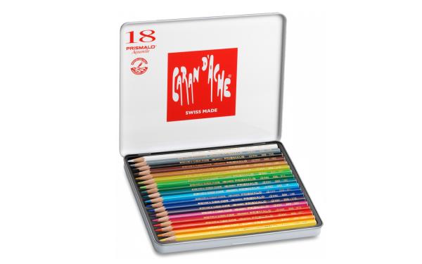 Caran d'ache farbstifte prismalo 3mm 999.318 ass. in metallsch. 18 stück - Caran-dache-999.318-7610186013188-03.jpg
