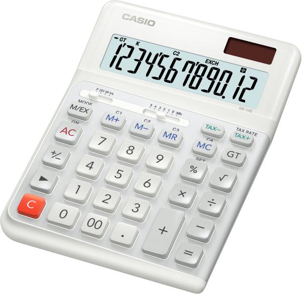 Casio tischrechner de-12e-we weiss - Casio-de-12e-we-4549526614682-02.jpg