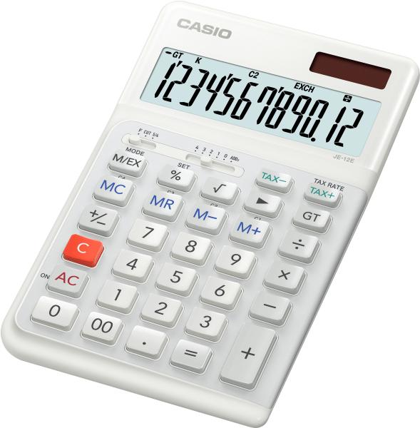 Casio tischrechner je-12e weiss - Casio-je-12e-4549526614637-02.jpg