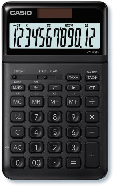 Casio tischrechner jw-200sc-bk 12-stellig schwarz - Casio-jw-200sc-bk-4549526612541-03.jpg