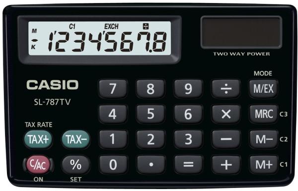 Casio taschenrechner sl-787tv-bk - Casio-sl-787tv-bk-4971850189268