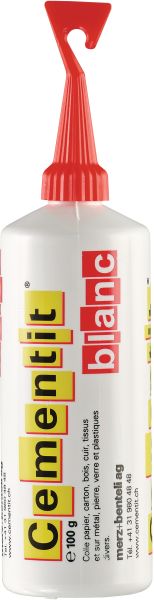 Cementit weissleim, mit spachtel 103001-09 weiss 100g - Cementit-103001-09-7610239021115