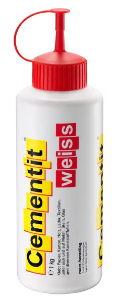 Cementit bastelleim 1kg 103081-081we weiss - Cementit-103081-081we-7610239021177