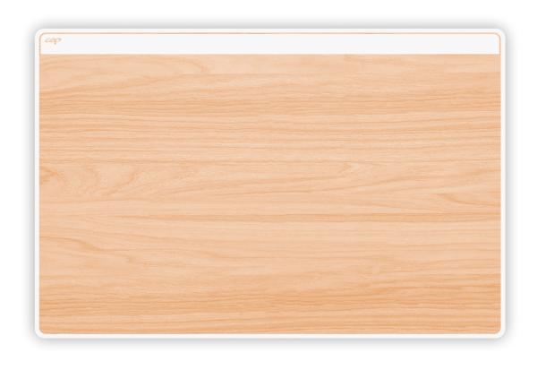 Cep schreibunterlage 58.5x38.5cm 1008001021 weiss/buche - Cep-1008001021-3462159017068