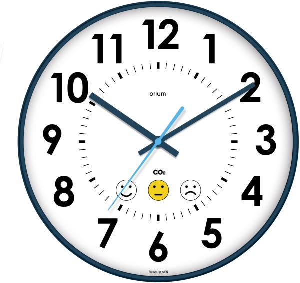 Cep wanduhr 35cm 2113440141 weiss, mit co2-sensor - Cep-2113440141-3661474113442