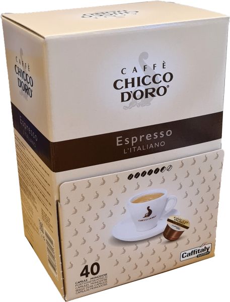 Chicco d'oro kaffee caffitaly 802352 espresso italiano 40 stück - Chicco-doro-802352-7610899802352