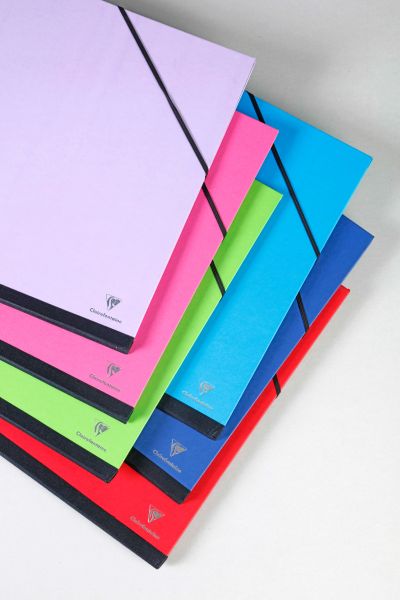 Clairefontaine zeichenmappe 26x33cm 144601c sortiert - Clairefontaine-144601c-3329681446011