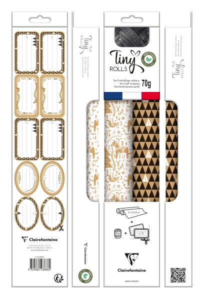 Clairefontaine tiny rolls set weiss/schw. 223888c 5x0.35m inkl. band - Clairefontaine-223888c-3329682238882-02.jpg