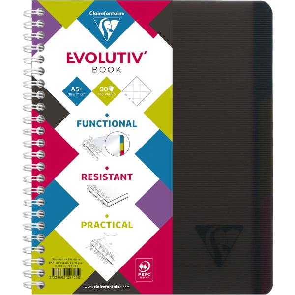 Clairefontaine linicolor heft a5+ 329755 5mm 90 blatt - Clairefontaine-329755-3329683297550-03.jpg