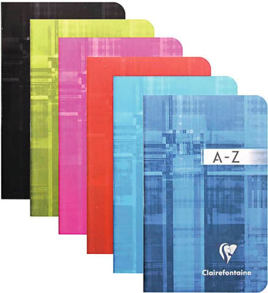 Clairefontaine heft 9x14cm 3599 a-z 48 blatt - Clairefontaine-3599-3329680359909