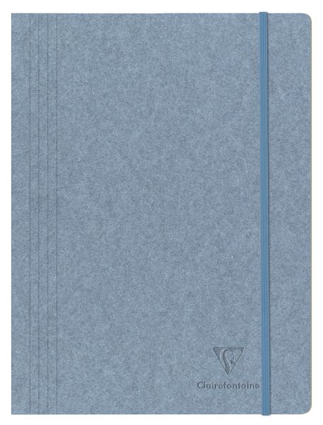 Clairefontaine organisationsmappe jeans a4 83519c blau pefc - Clairefontaine-83519c-3329680835199