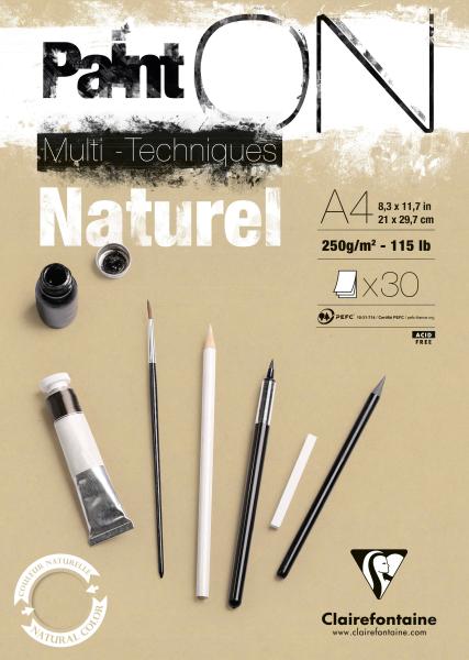 Clairefontaine paint'on a4 96540c natur 30 blatt - Clairefontaine-96540c-3329680965407-02.jpg