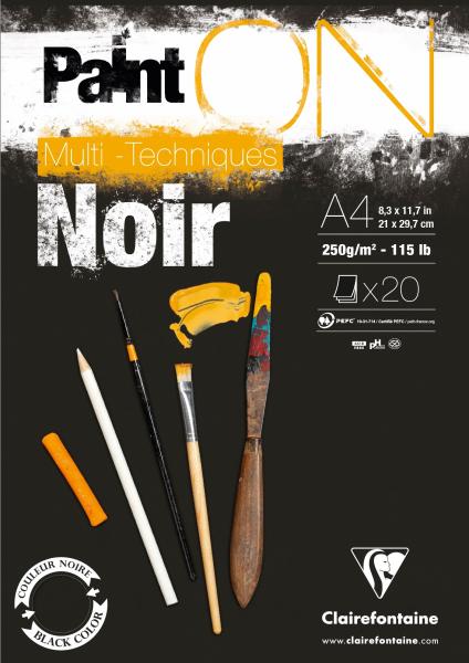 Clairefontaine paint'on a4 975169c schwarz 20 blatt - Clairefontaine-975169c-3329689751698-02.jpg