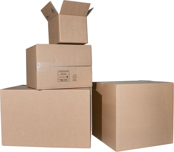 Colompac faltboxen 0201 braun 4mm 2022184 320x230x140-190mm 25 stück - Colompac-2022184-7318761087608