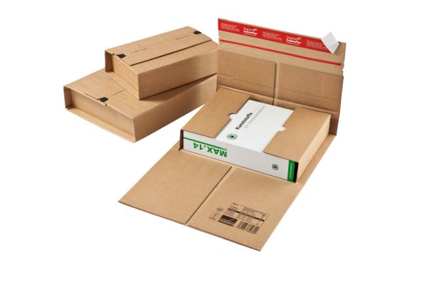 Colompac univ.versandverpackung a5 2053512 230x165x70mm braun 20 stück - Colompac-2053512-4033657350101