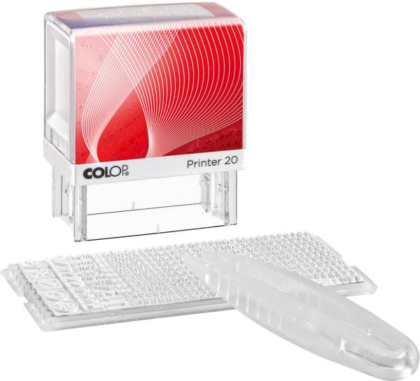 Colop stempel set 20/1-set 4 zeilen 38x14mm - Colop-20-1-set-9004362393566