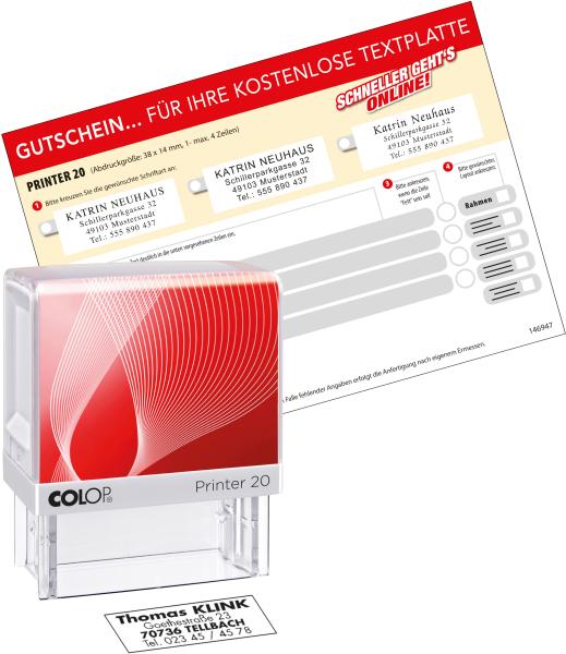 Colop mehrtextstempel 20 4 zeilen 14x38mm - Colop-20-9004362496359