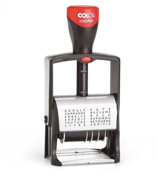 Colop mehrtextstempel 2000wd/f 12 texte f - Colop-2000wd-f-9004362403074