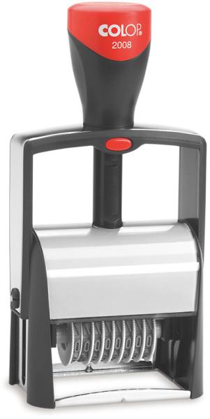 Colop nummernstempel s/2008 8-stellig 5mm - Colop-s-2008-9004362402893