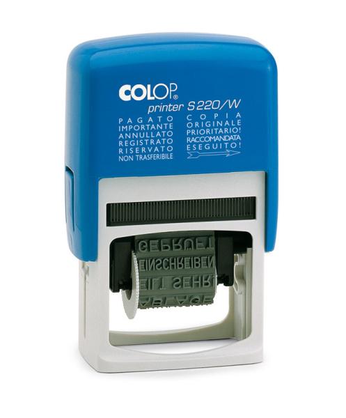 Colop mehrtextstempel s220w/i 4mm italienisch - Colop-s220w-i-9004362018216