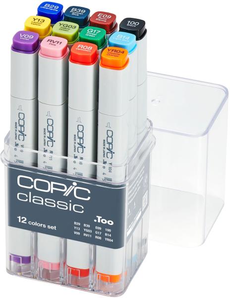 Copic marker classic 2007502 basis-set, 12 stück - Copic-2007502-4511338063316-02.jpg