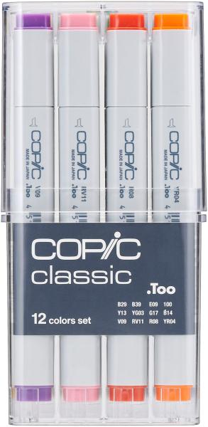 Copic marker classic 2007502 basis-set, 12 stück - Copic-2007502-4511338063316