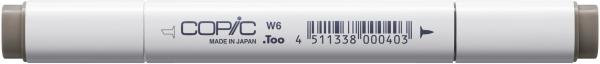 Copic marker classic 20075111 w-6 - warm grey no.6 - Copic-20075111-4511338000403