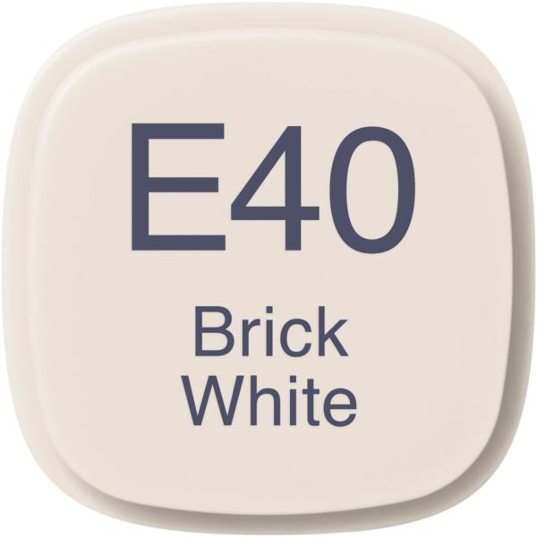 Copic marker classic 20075115 e40 - brick white - Copic-20075115-4511338001066-02.jpg