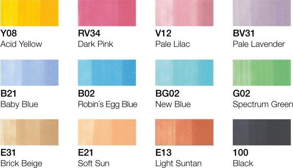 Copic marker classic 20075704 pastell-farben, 12 stück - Copic-20075704-4013695257129-02.jpg