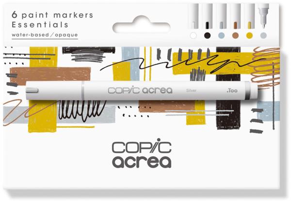 Copic marker acrea set essentials 20077600 6 farben - Copic-20077600-4511338064658