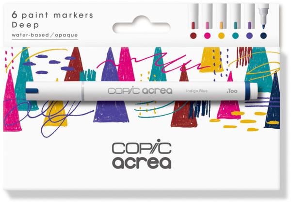 Copic marker acrea set deep 20077603 6 farben - Copic-20077603-4511338064689